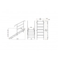 GUIL ECP-06/440 Stage Stair